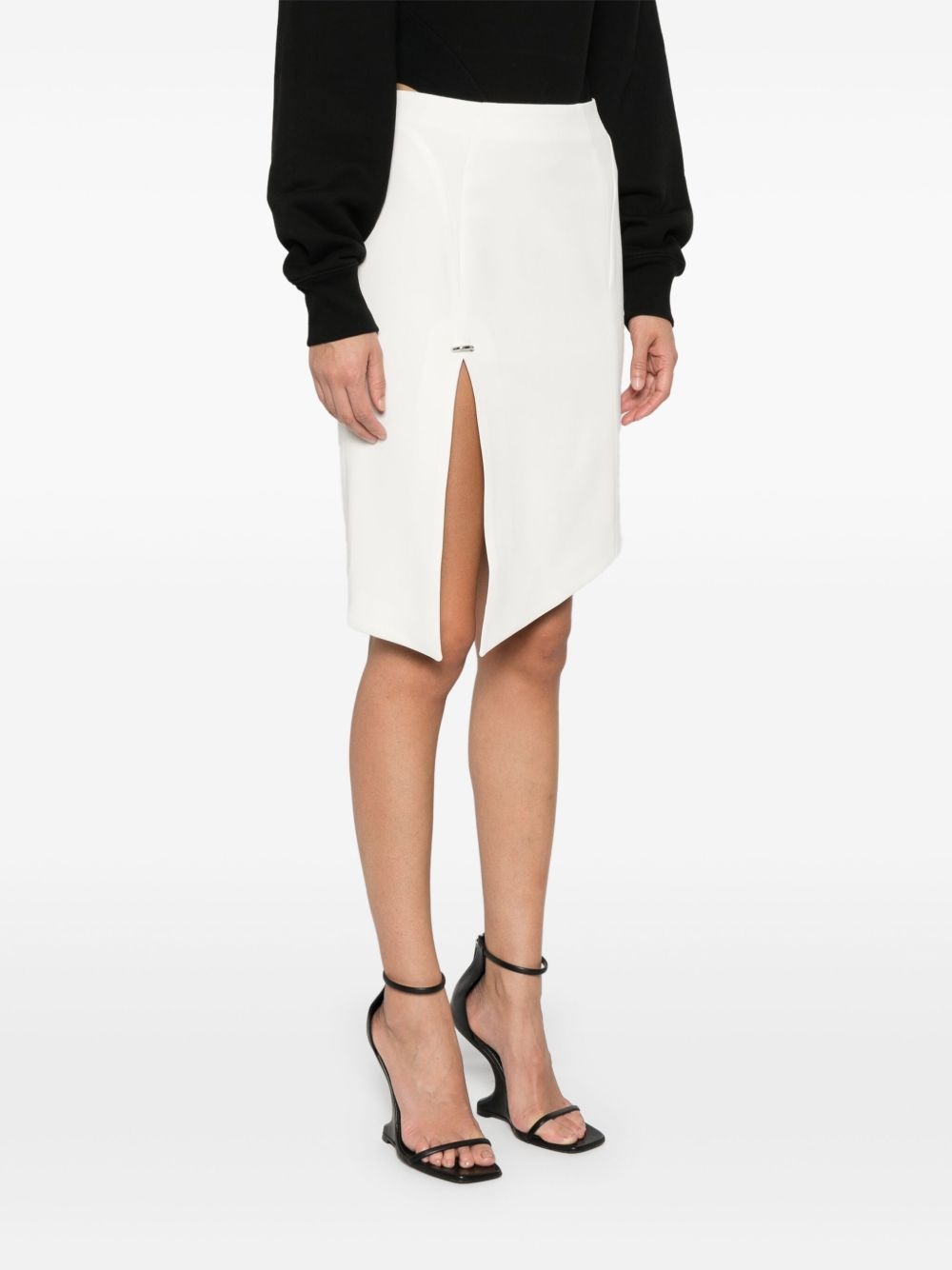 pierced midi skirt - 3
