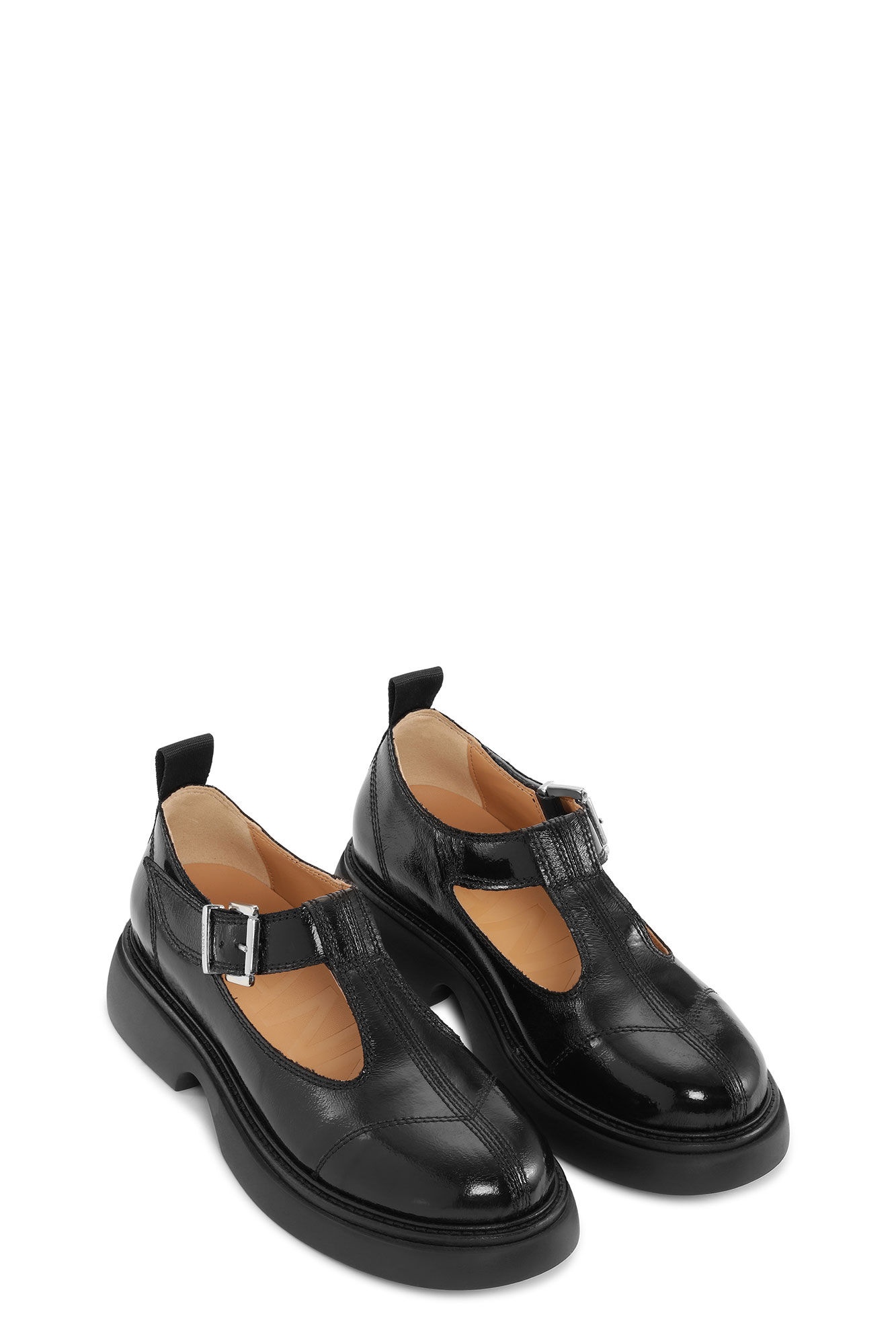 BLACK EVERYDAY BUCKLE MARY JANE SHOES - 2