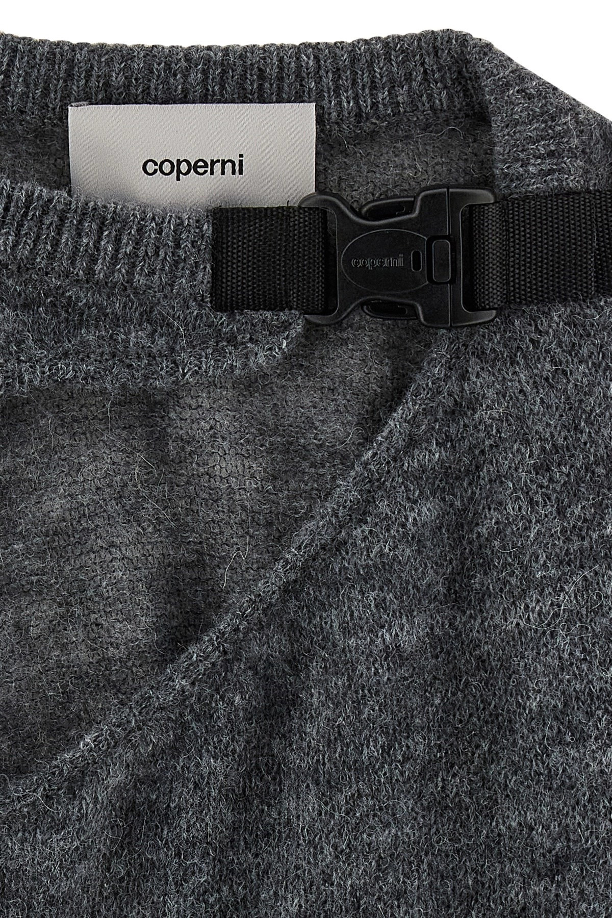 'Buckle Cut-Out' sweater - 4