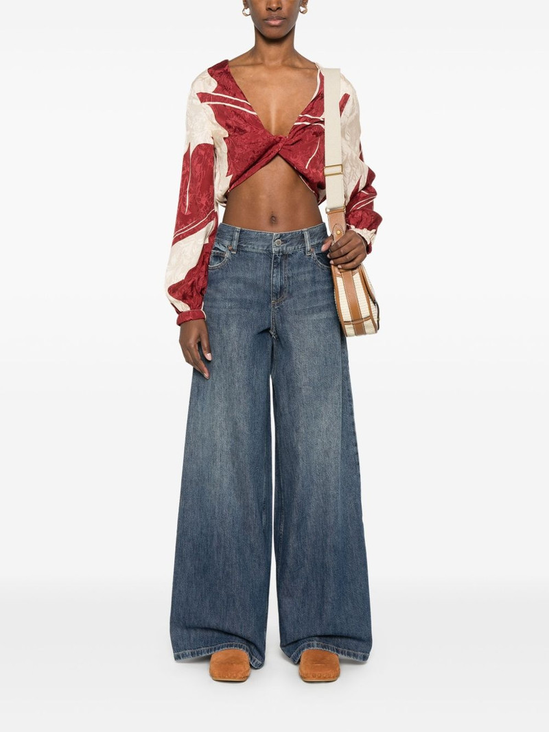 Alice + Olivia Branson jeans outlook