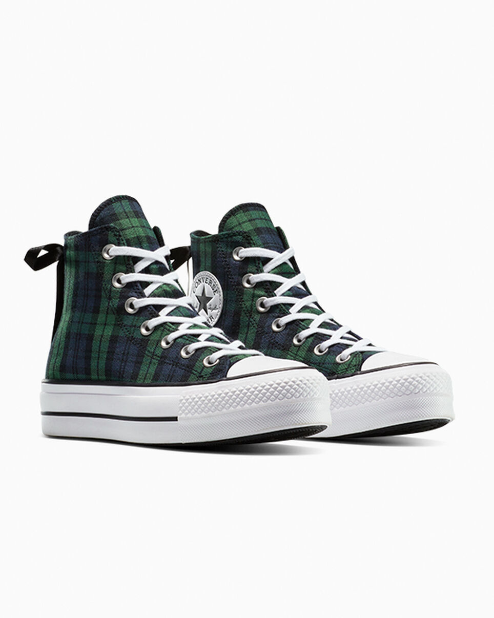 Chuck Taylor All Star Lift Platform Plaid - 5