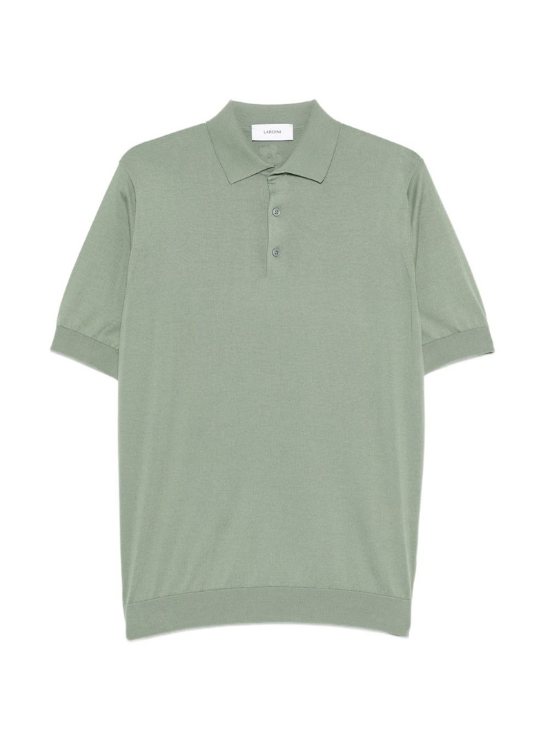 buttoned polo shirt 1
