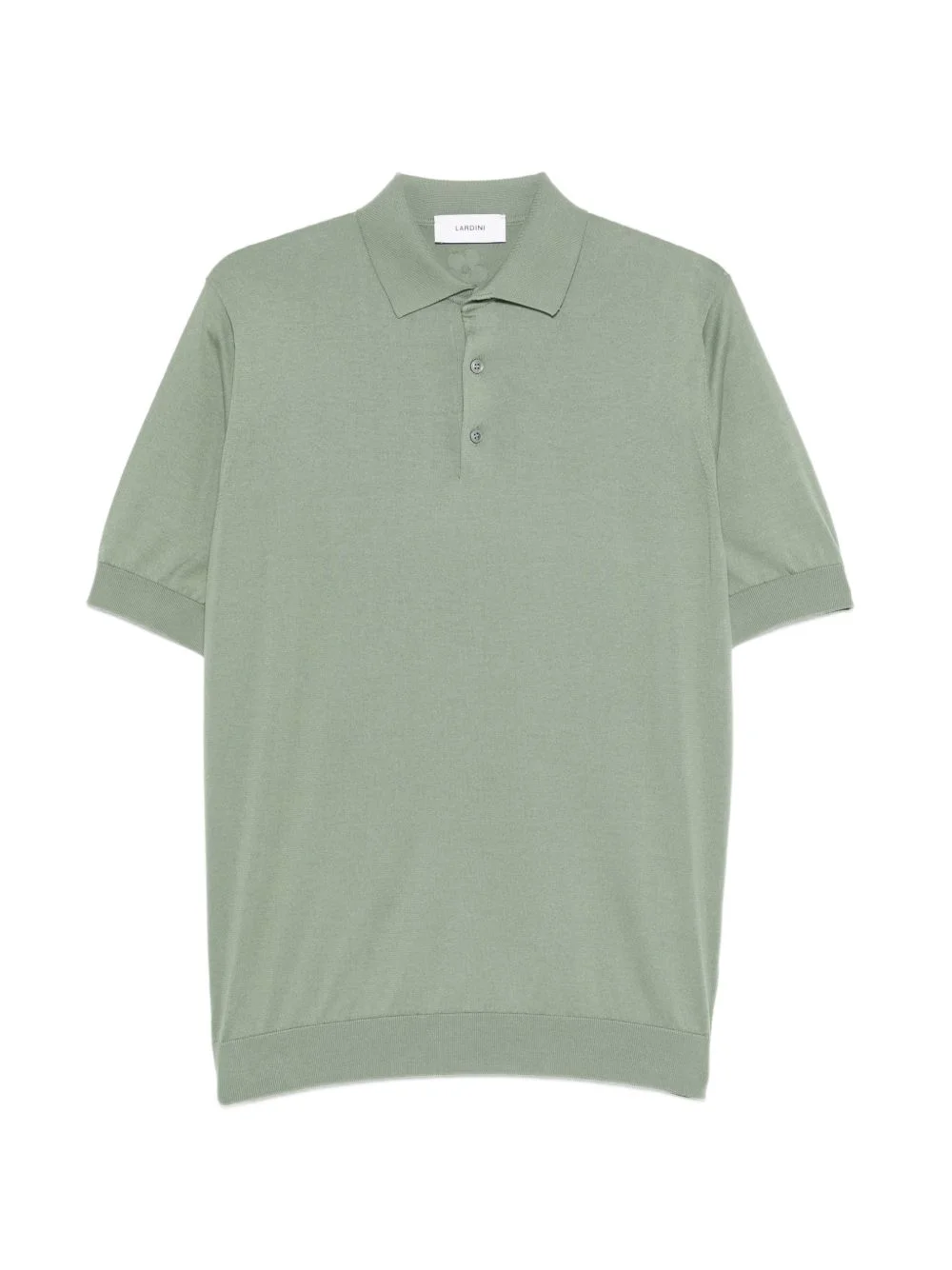 buttoned polo shirt - 1