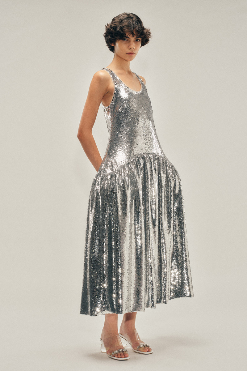 Simone Rocha Tapered Back Flounce Dress outlook