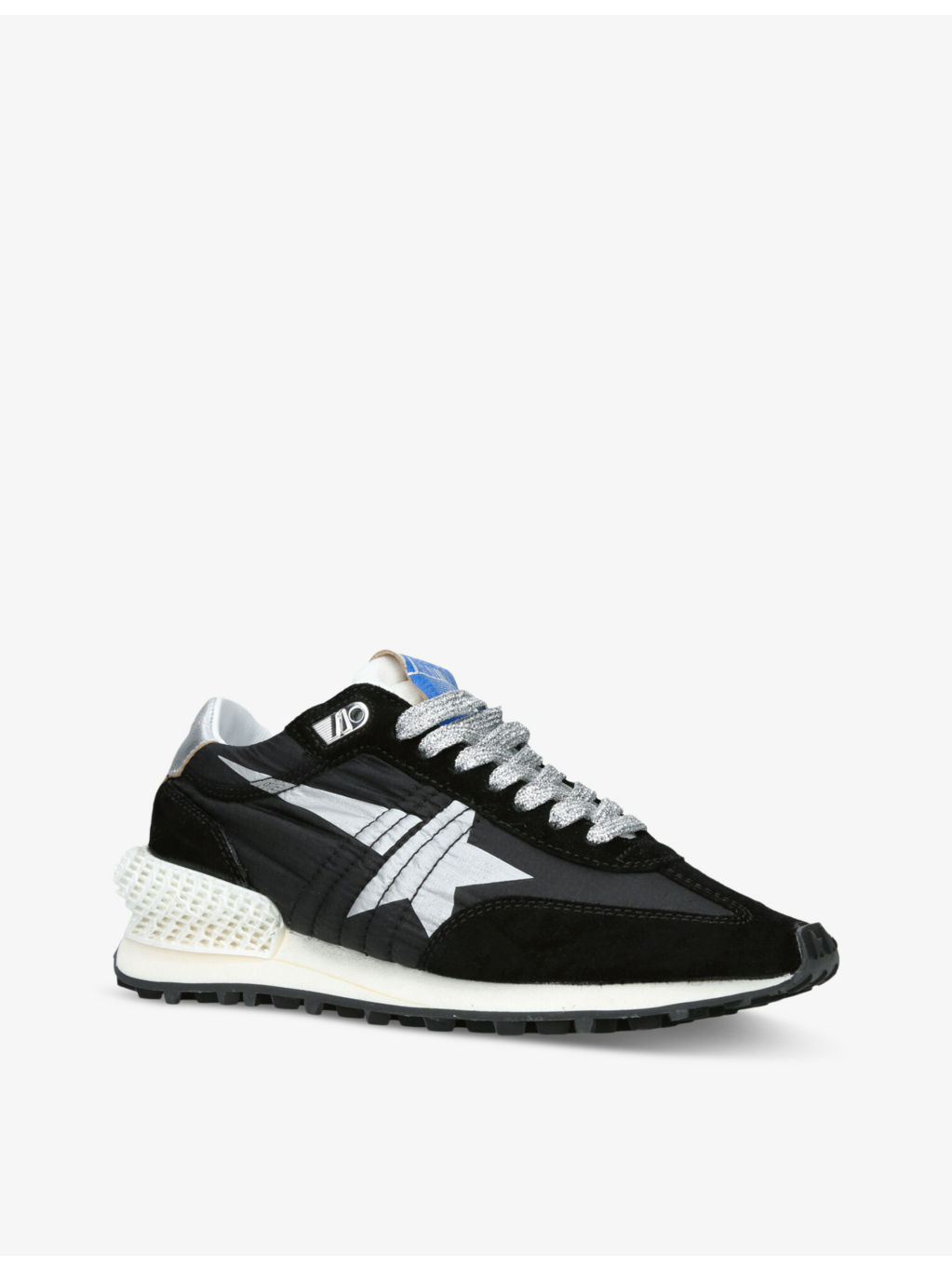 Women's Marathon 90179 Runner suede and mesh low-top trainers - 3