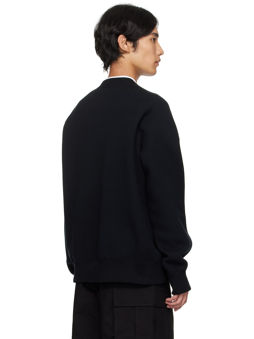 Black Sponge Sweat Sweatshirt - 3