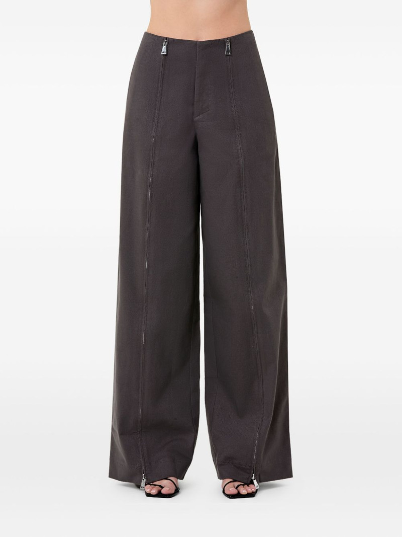 Amalia zip-detail trousers 3