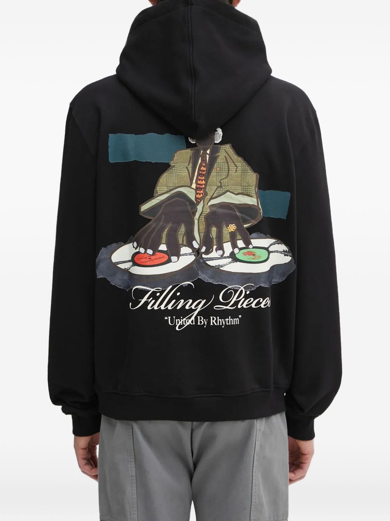 graphic-print hoodie 4
