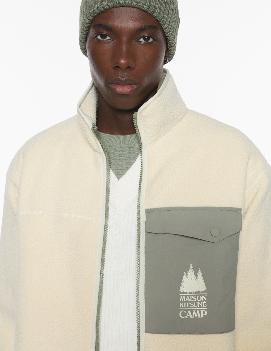 CASUAL FLEECE JACKET - 4