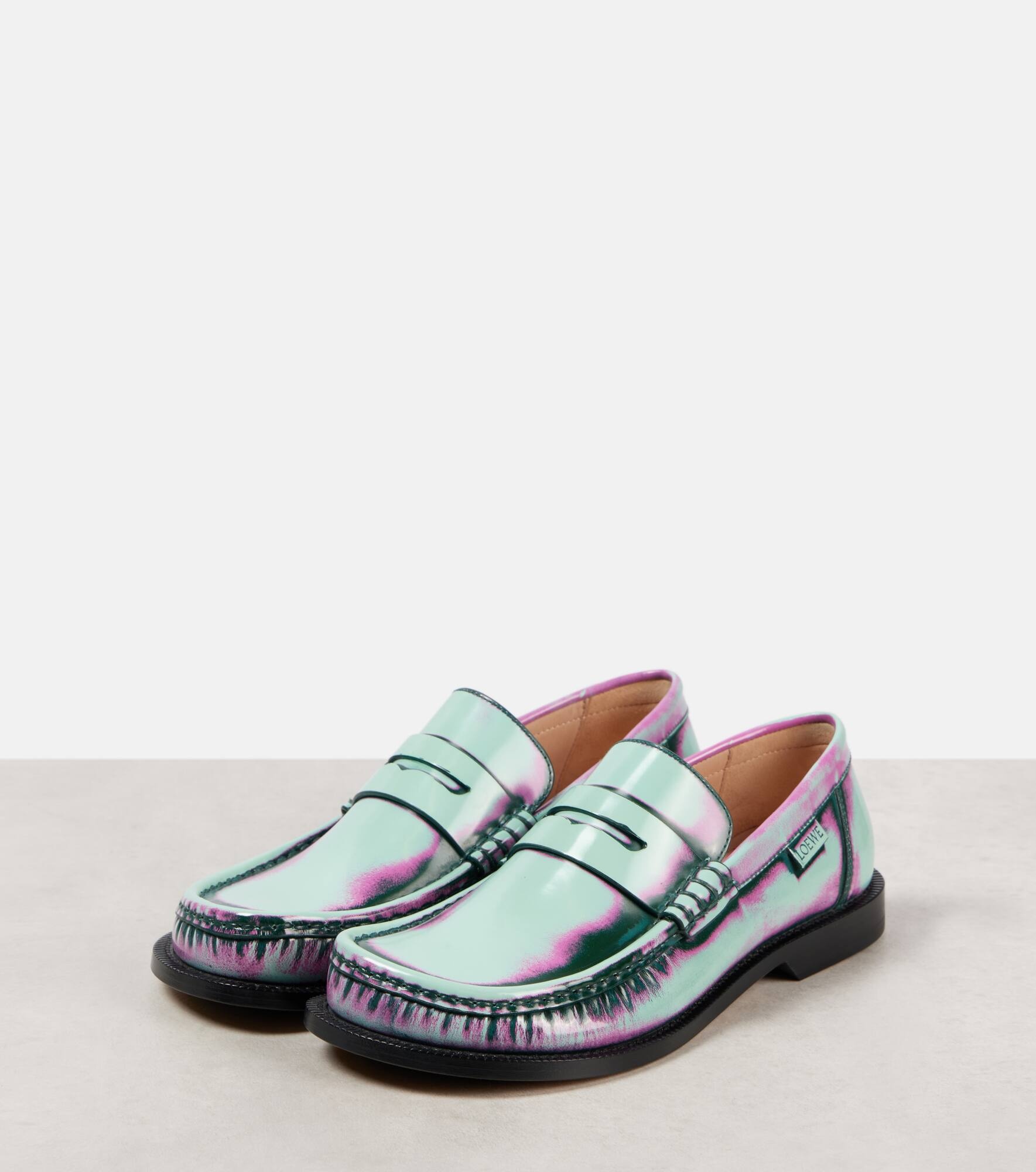 Campo leather penny loafers - 4