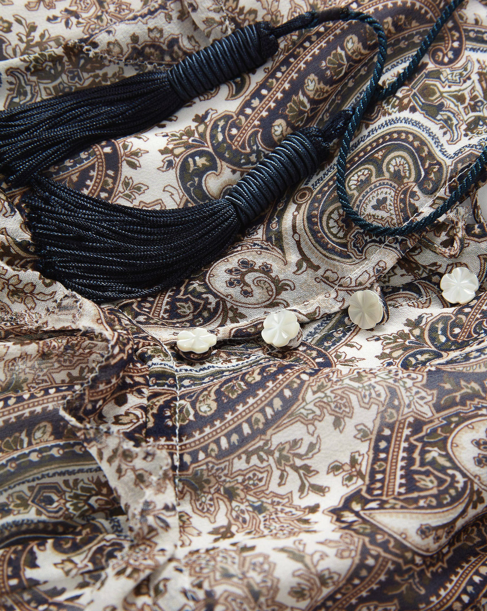 LILITH SILK MIDI DRESS - 4