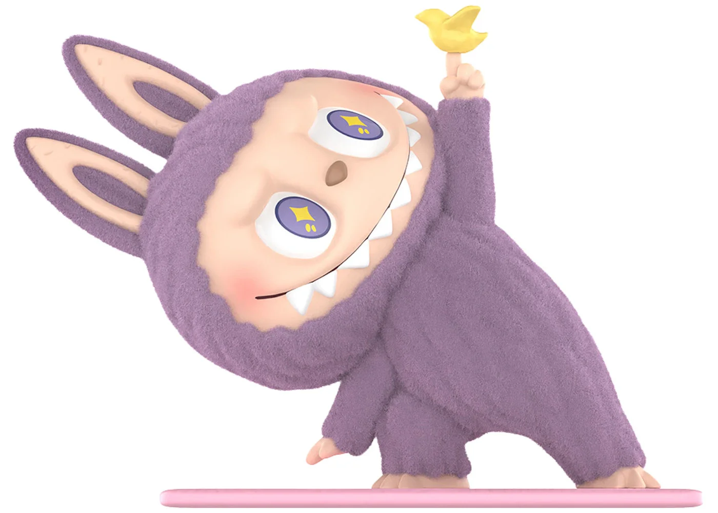Pop Mart THE MONSTERS Labubu Lazy Yoga Series Little Bird Figure - 1