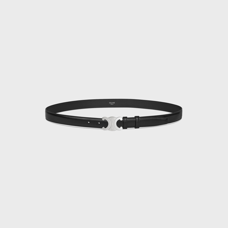 Medium Triomphe Belt in Taurillon Leather 1