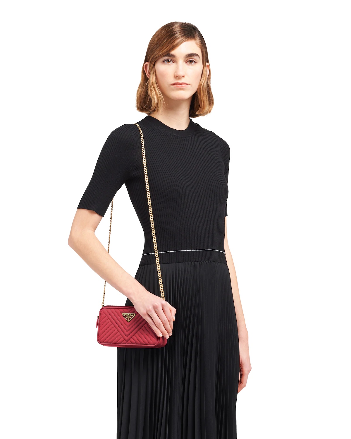 Nappa leather mini shoulder bag - 2