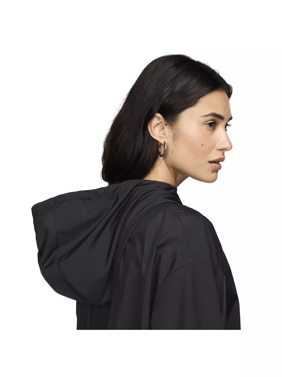 Nike Women's Sportswear Classic Wovens Loose UV Hooded Jacket - 7
