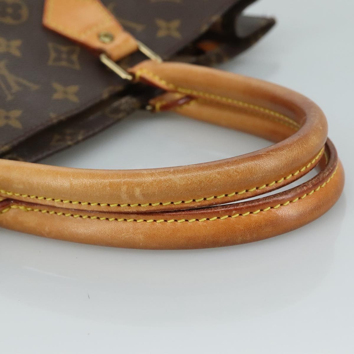 LOUIS VUITTON Monogram Sac Plat Hand Bag M51140 - 7