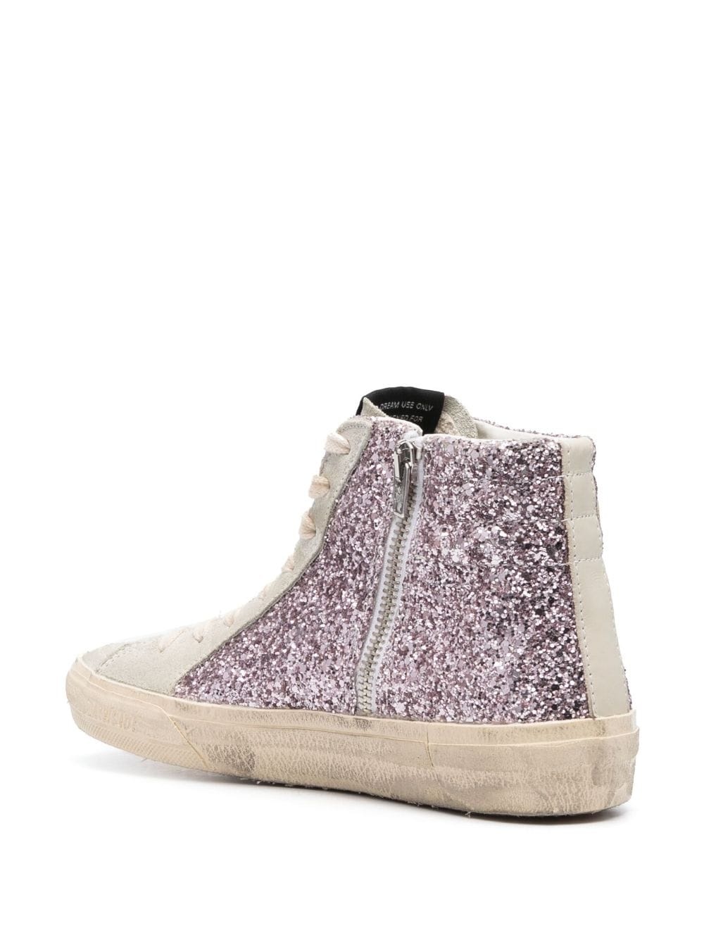 Slide glitter-detail sneakers - 3