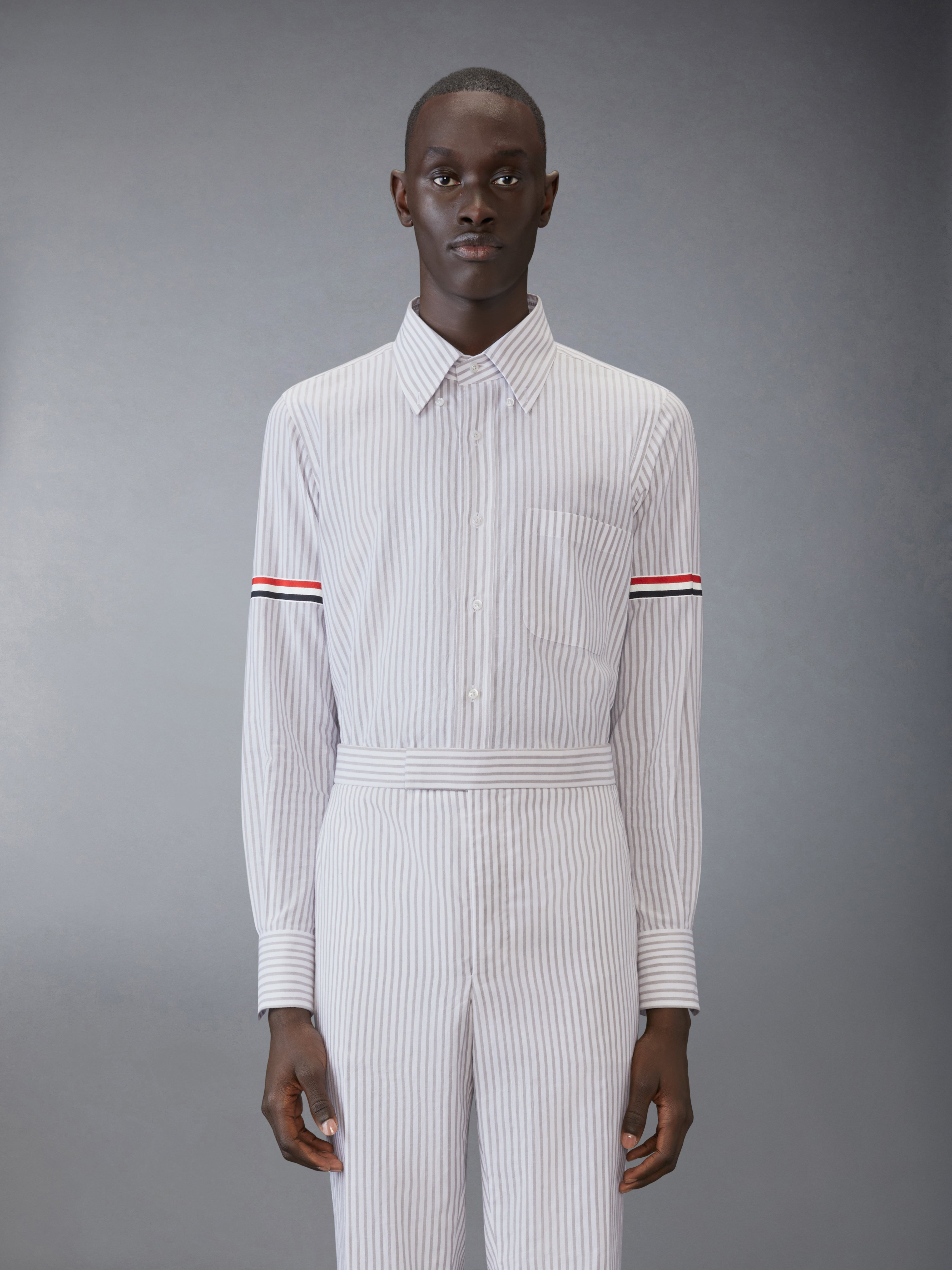 MADRAS COTTON ARMBAND SHIRT - 2