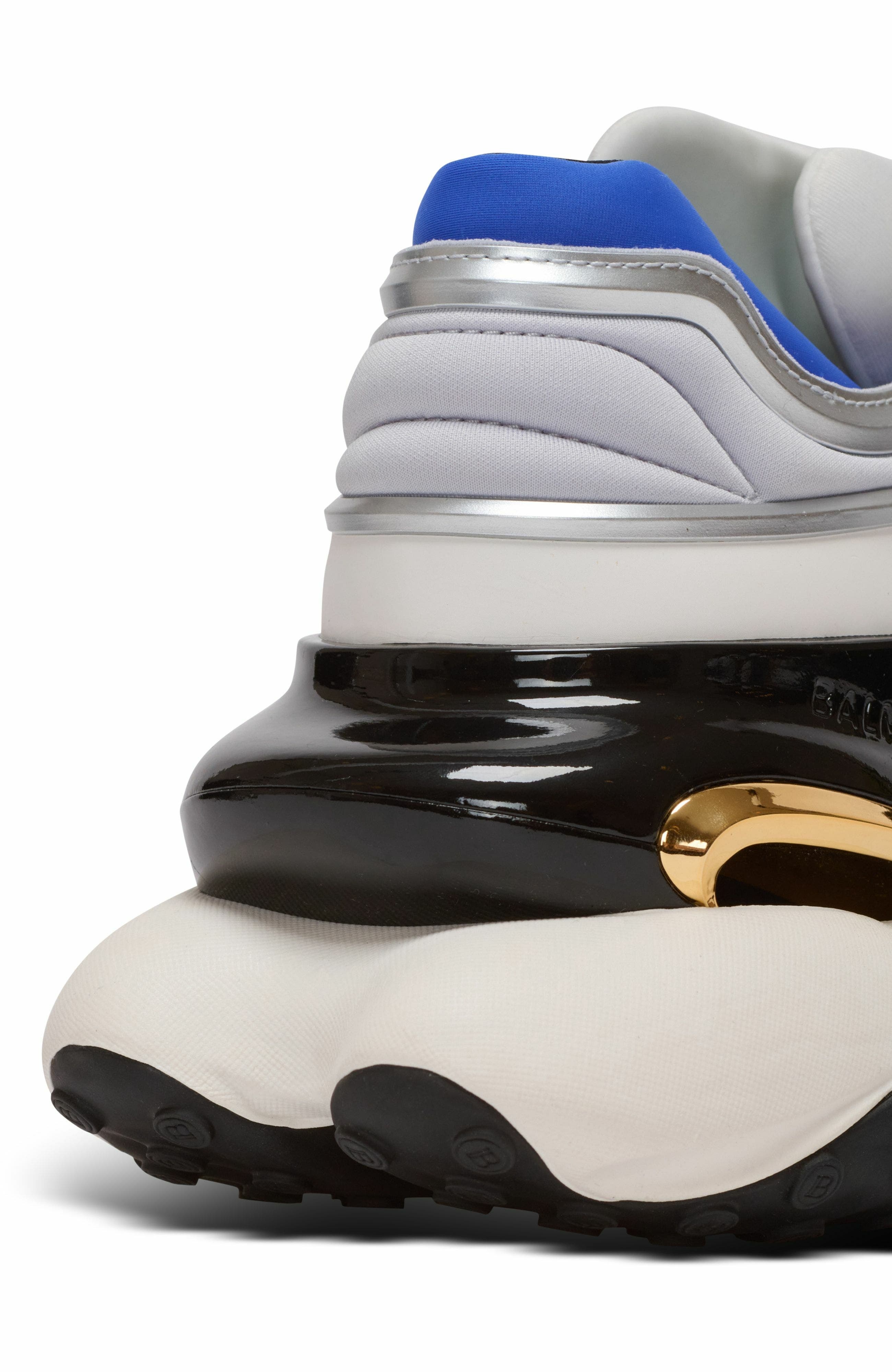 Balmain Unicorn Wave trainers in neoprene in Grey at Nordstrom - 8