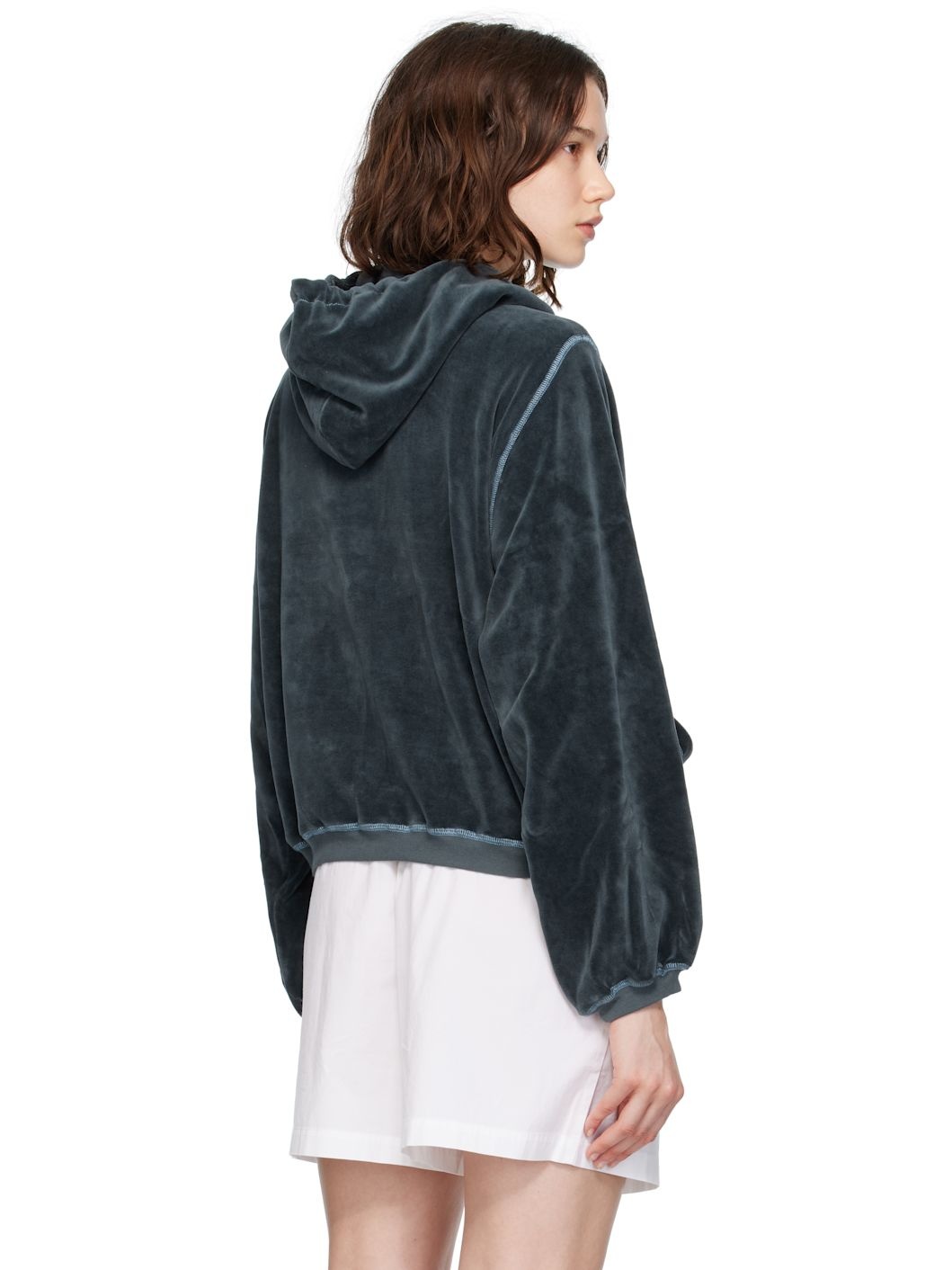 Blue Pillow Hoodie - 3