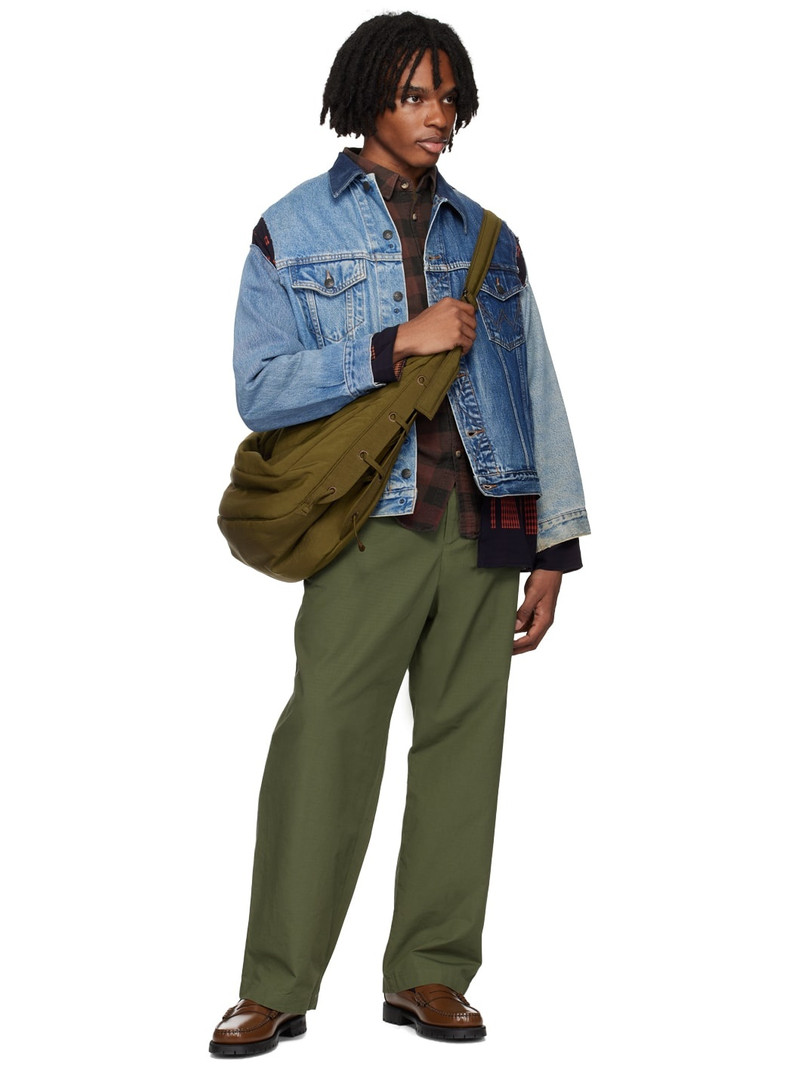 NEEDLES Brown 7 Cuts Shirt outlook