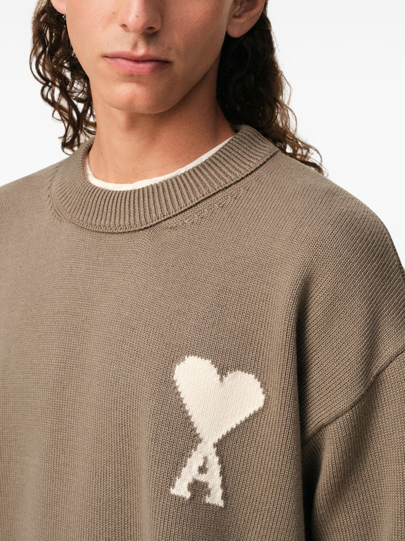 Ami De Coeur crew-neck sweater 5