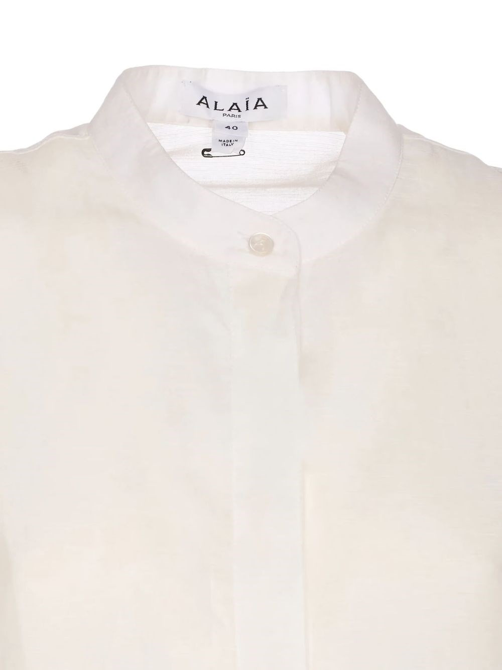 Linen blend shirt - 4