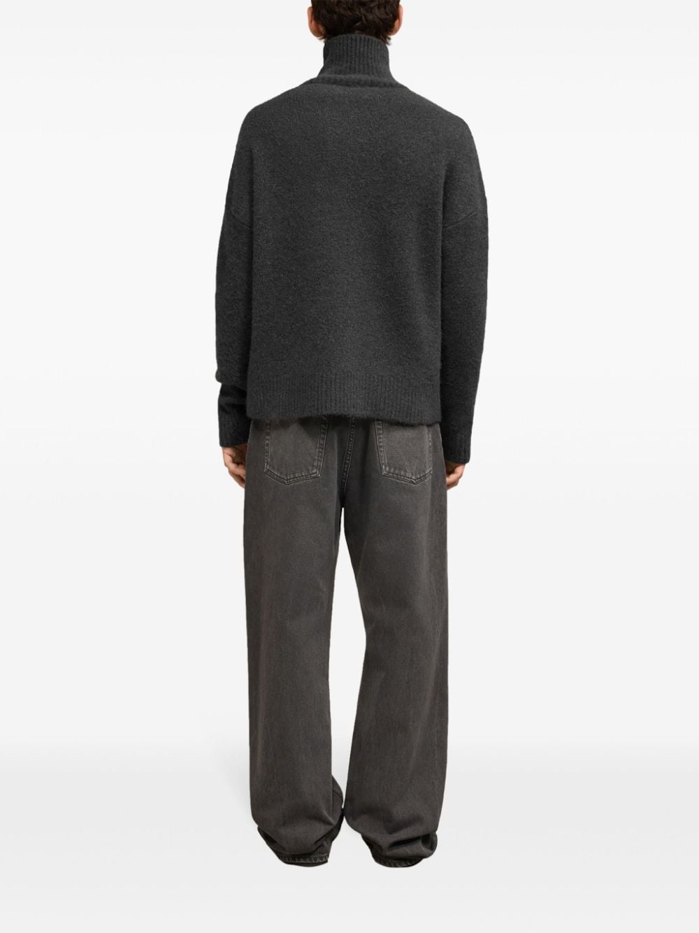 Ami de Coeur funnel neck sweatshirt - 4
