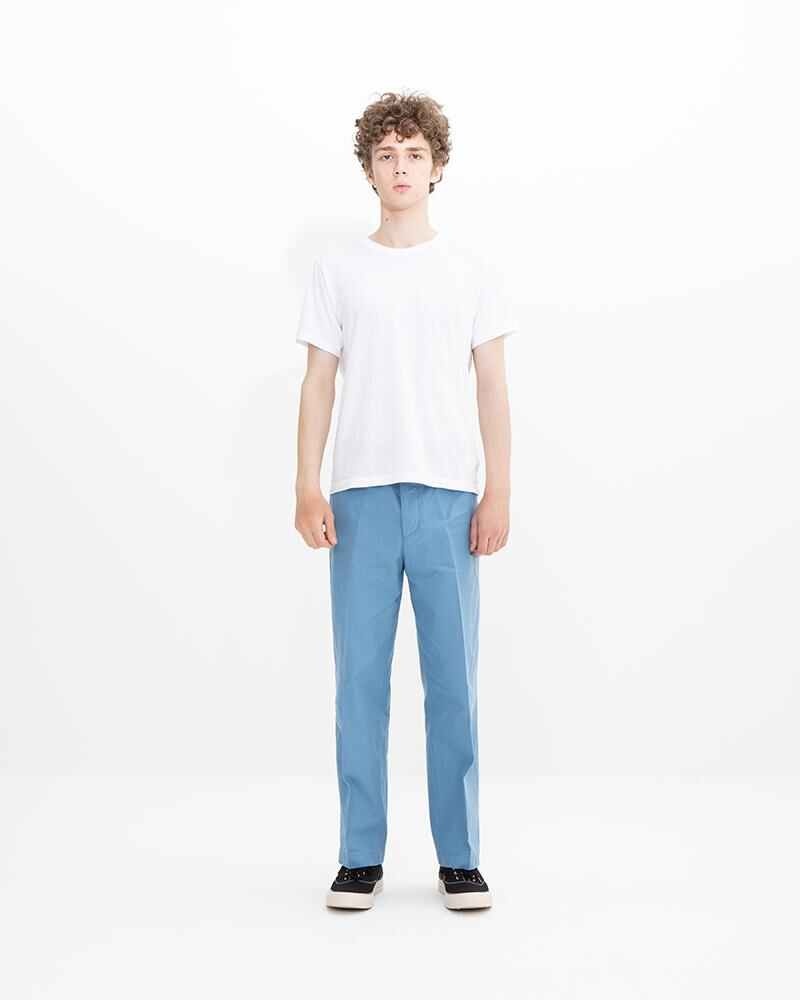 FIELD CHINO PANTS BLUE - 3