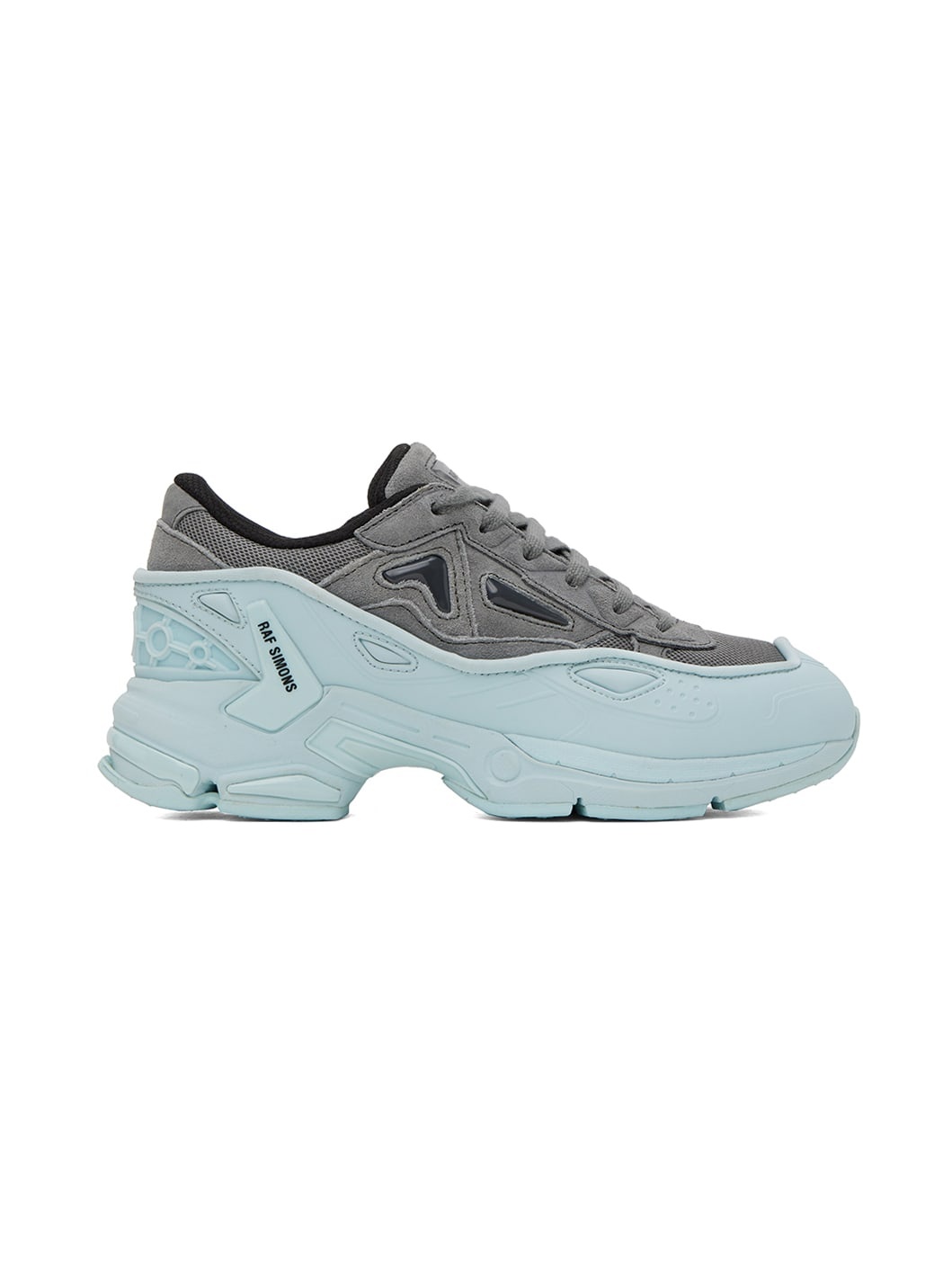 Gray & Blue Pharaxus Sneakers - 1