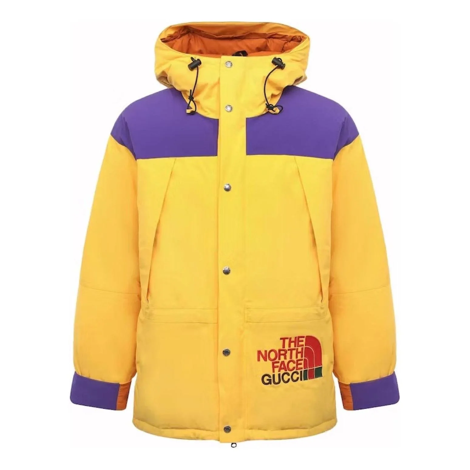 Gucci x The North Face Down Jacket 'Yellow Purple' 663758-XAADM-7202 - 1