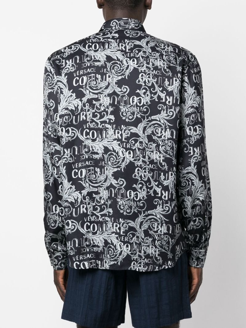 all-over baroque logo-print shirt - 4