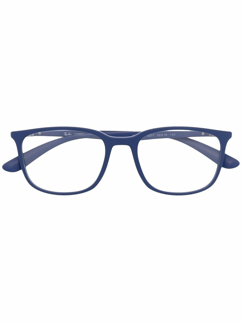 Lifeforce square-frame glasses 1