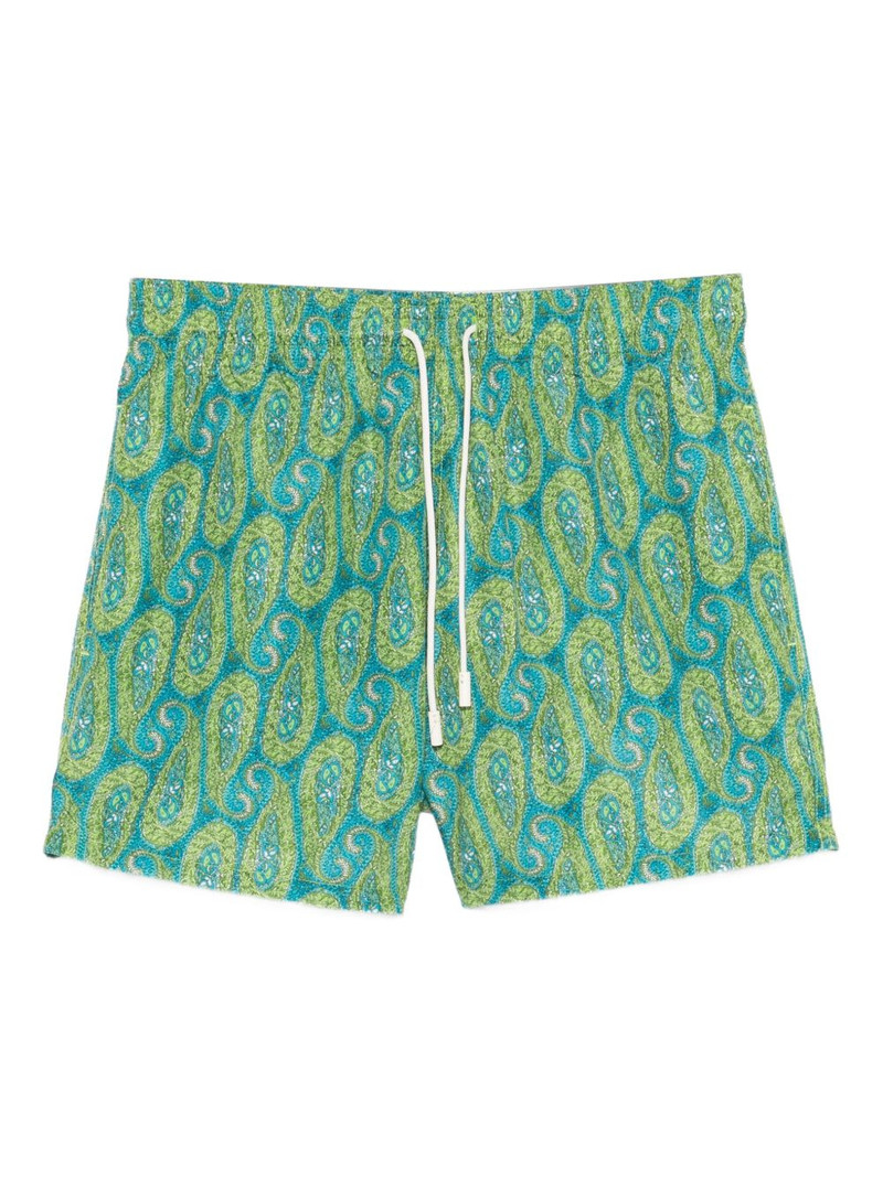 Etro paisley swim shorts outlook