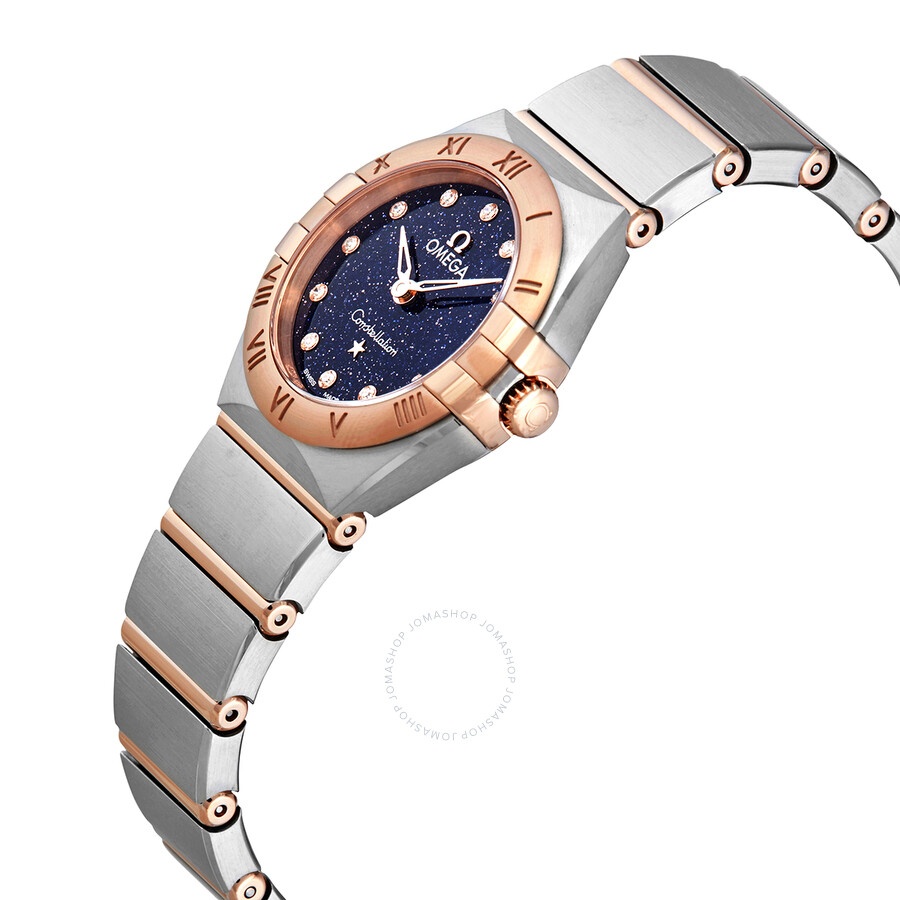 Omega Constellation Quartz Diamond Blue Dial Ladies Watch 131.20.25.60.53.002 - 2