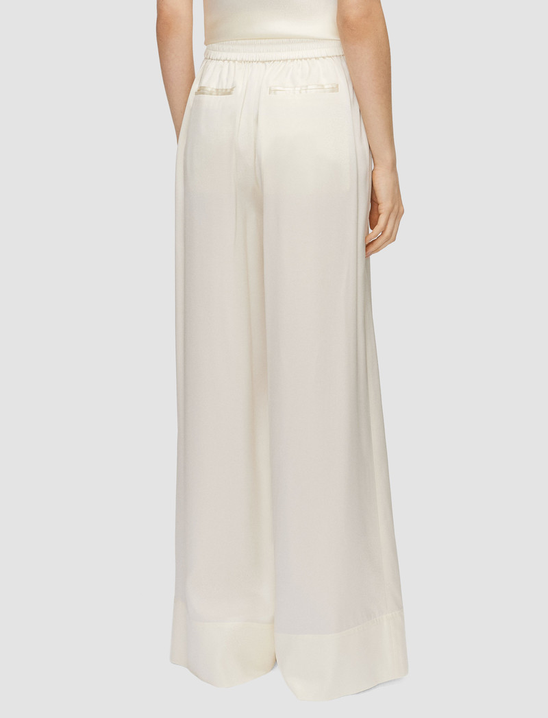 JOSEPH Dijon Silk Satin Trousers outlook