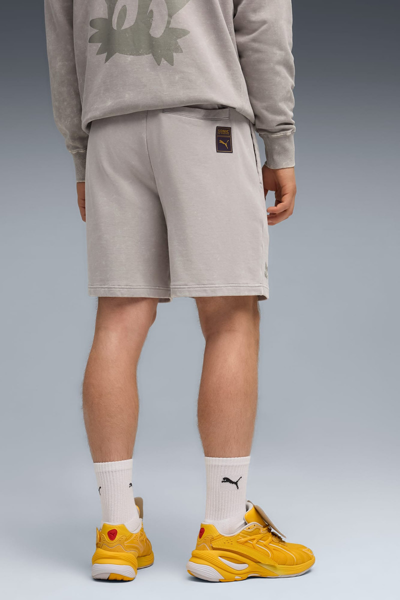 PUMA x SONIC THE HEDGEHOG Men's Relaxed Shorts 6