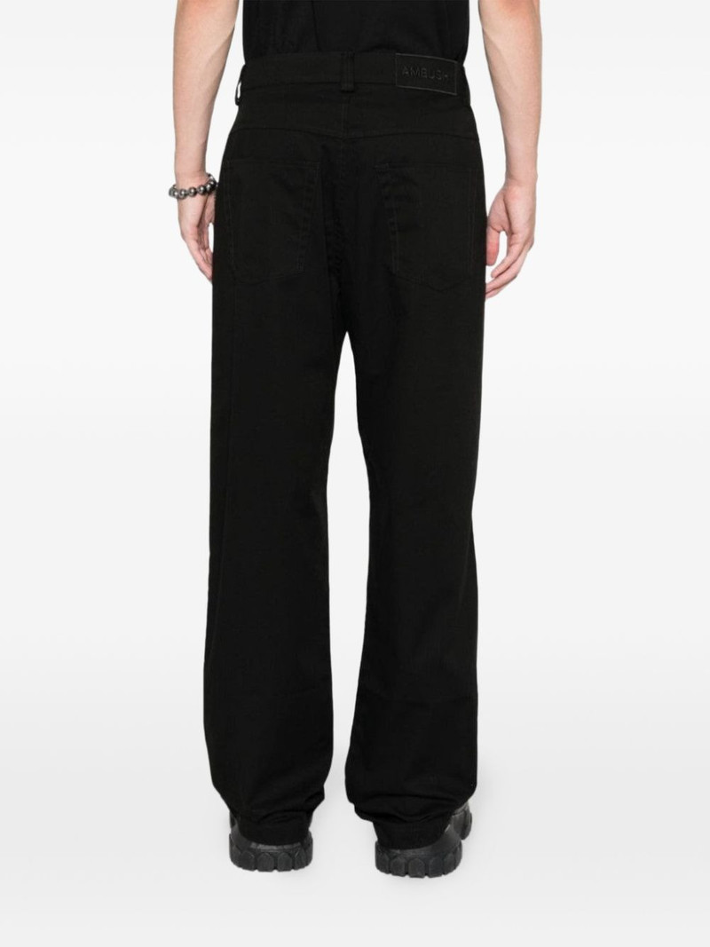 Ambush logo-patch trousers outlook
