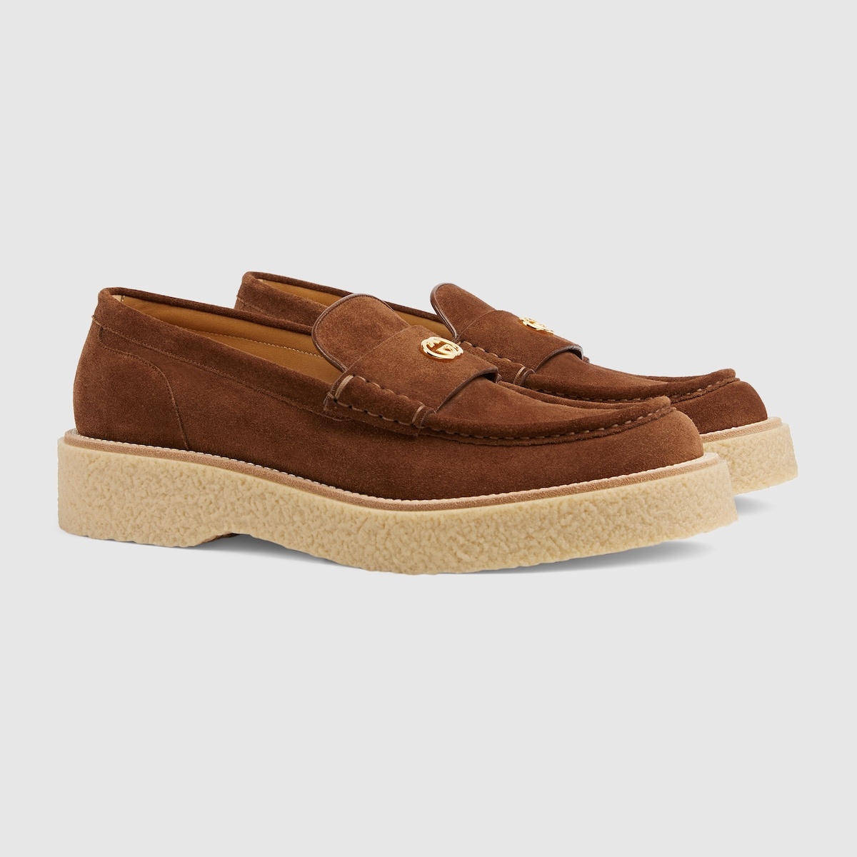 Men's loafer with Interlocking G - 2