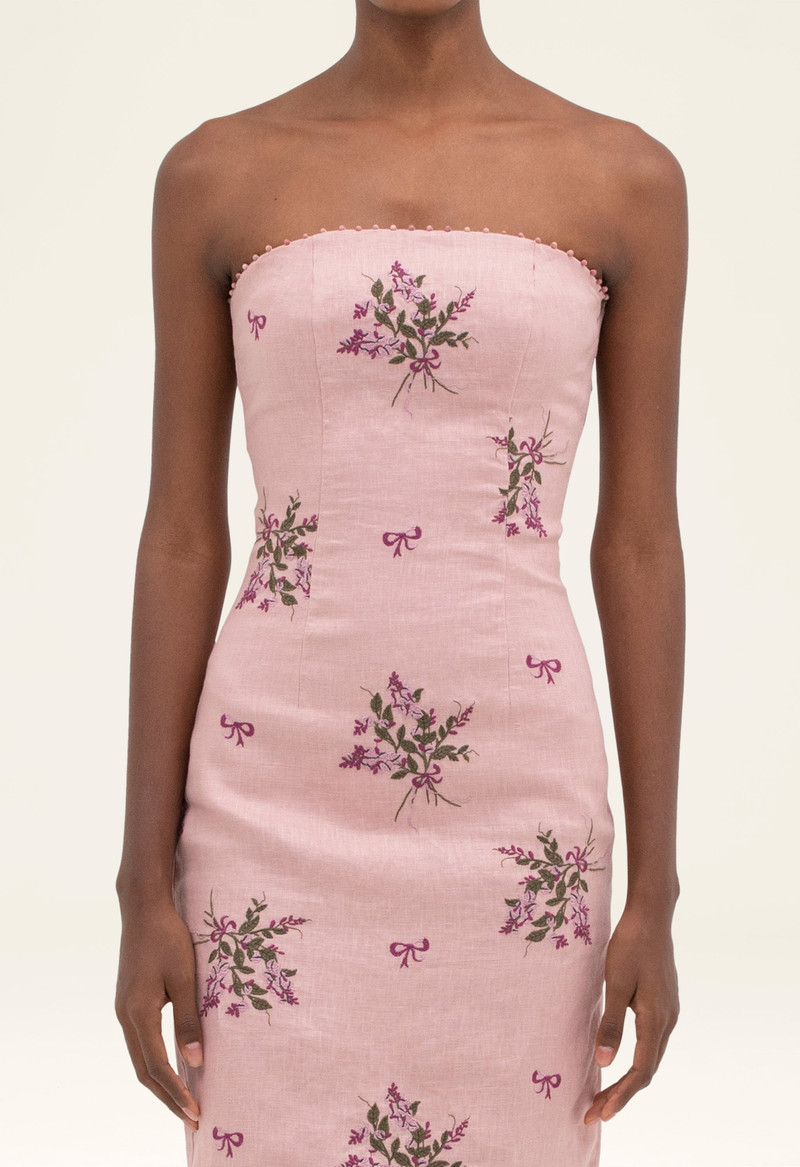 Armonía Wisteria Midi Dress 7