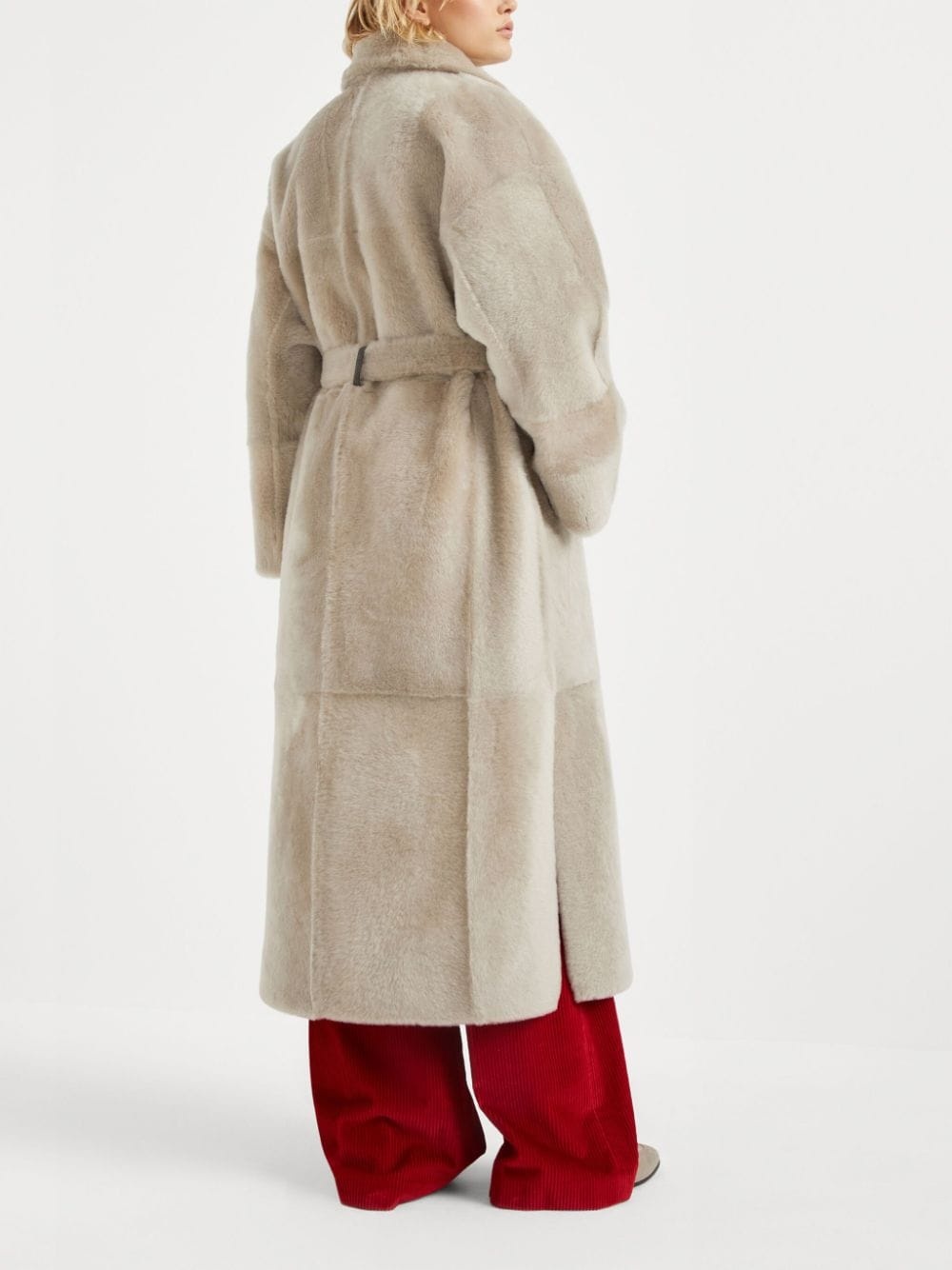 shearling coat - 4