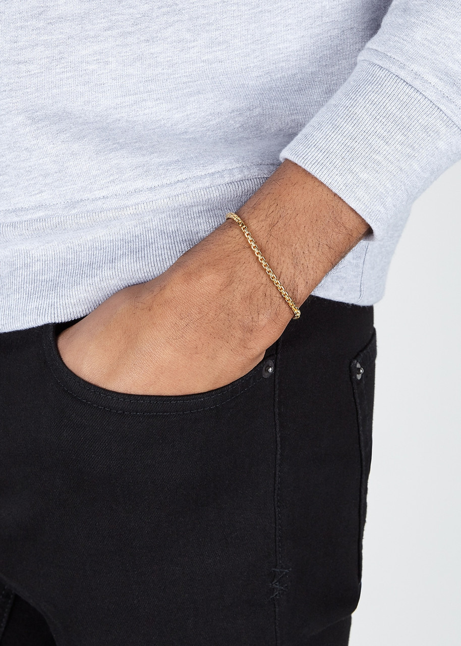 Venetian 9kt gold-plated chain bracelet - 2