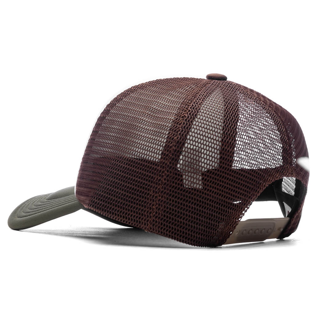 COLLEGE MESH CAP - OLIVE DRAB - 5