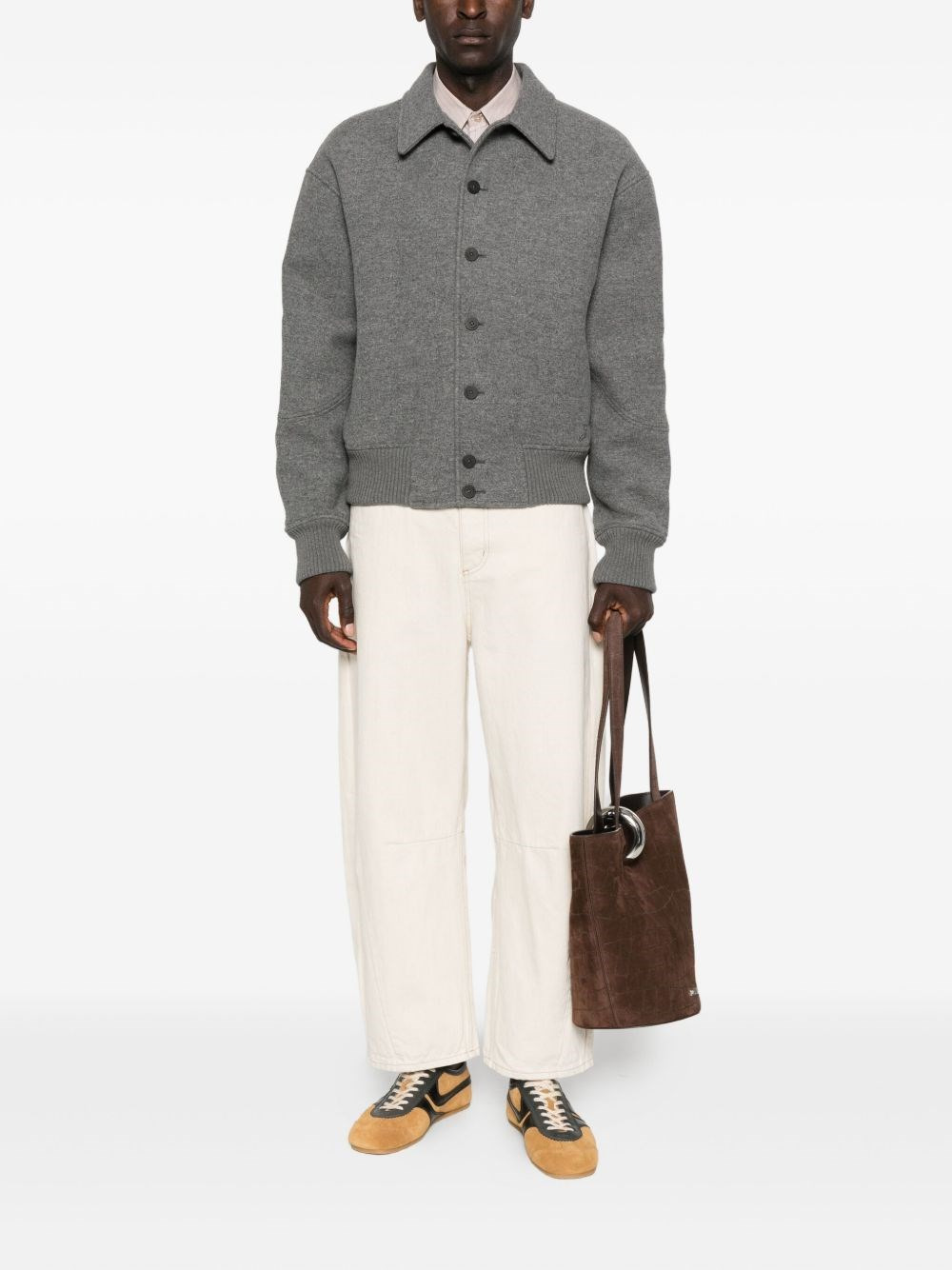 'LE BOMBER FELTRO' BOMBER JACKET - 2