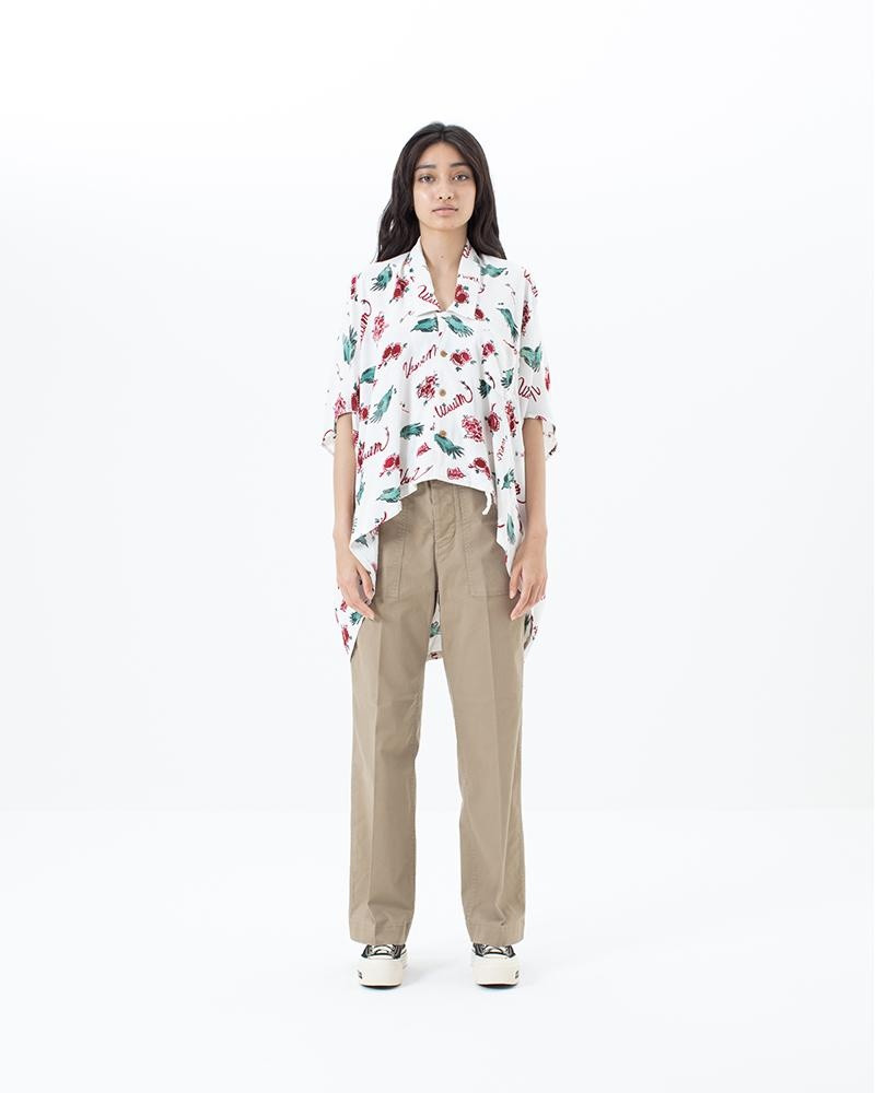 visvim RUANA BLOUSE SUNNYBIRD RED outlook