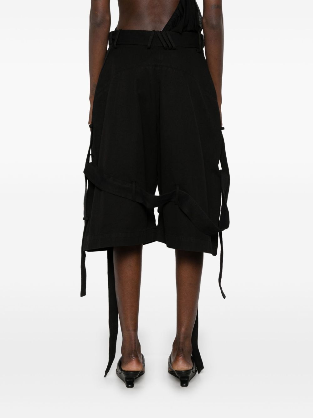 strap-detail shorts - 4