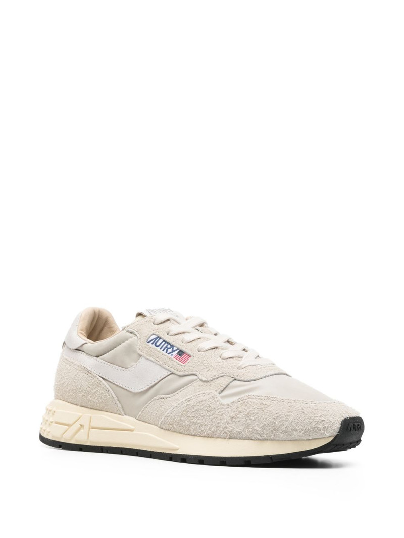 AUTRY Reelwind suede panelled sneakers outlook