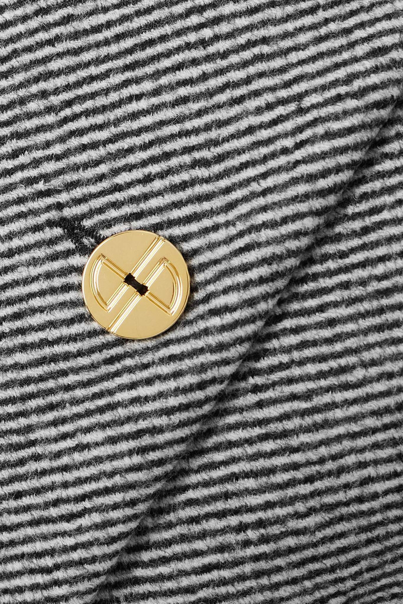 Striped wool jacket 5