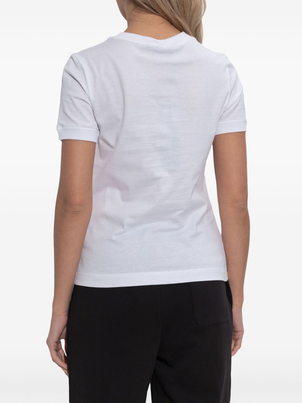 embroidered-logo T-shirt - 4
