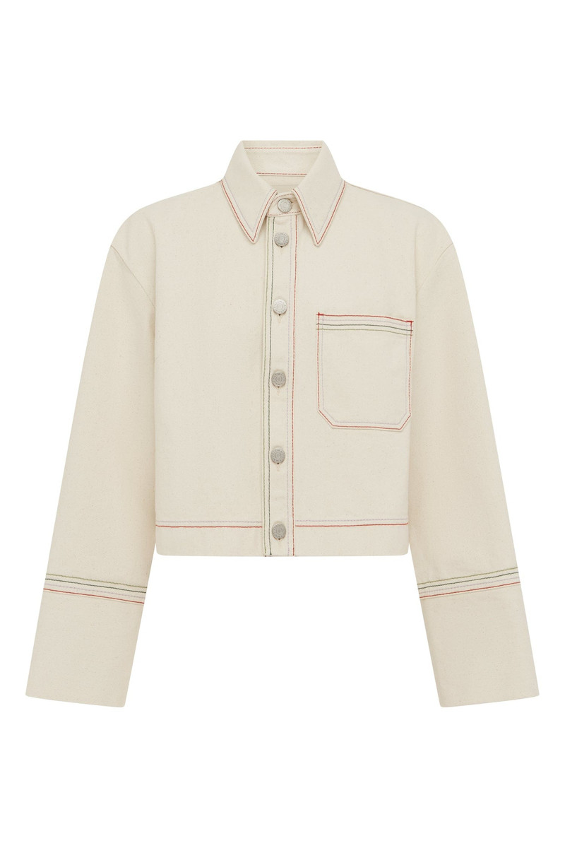 Norma Cropped Denim Jacket 1
